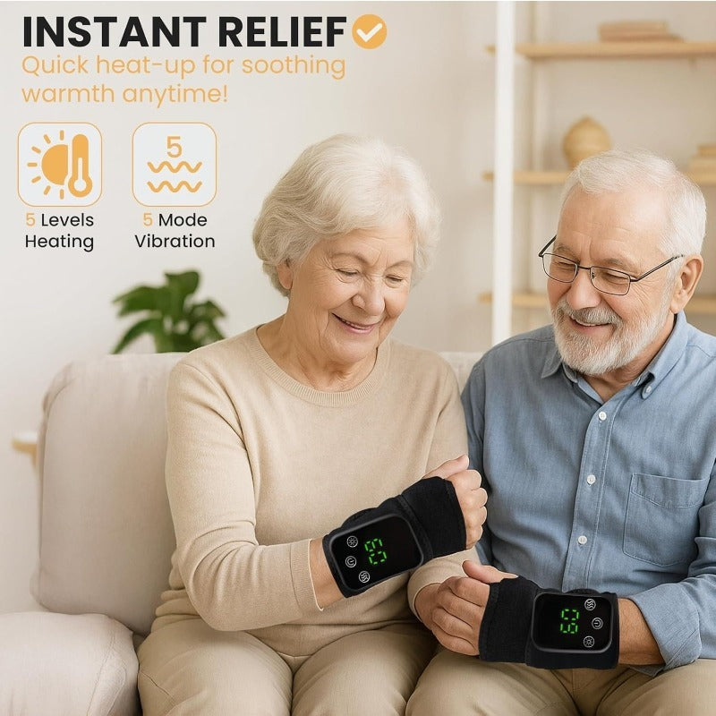Heated Vibration Wrist Massager