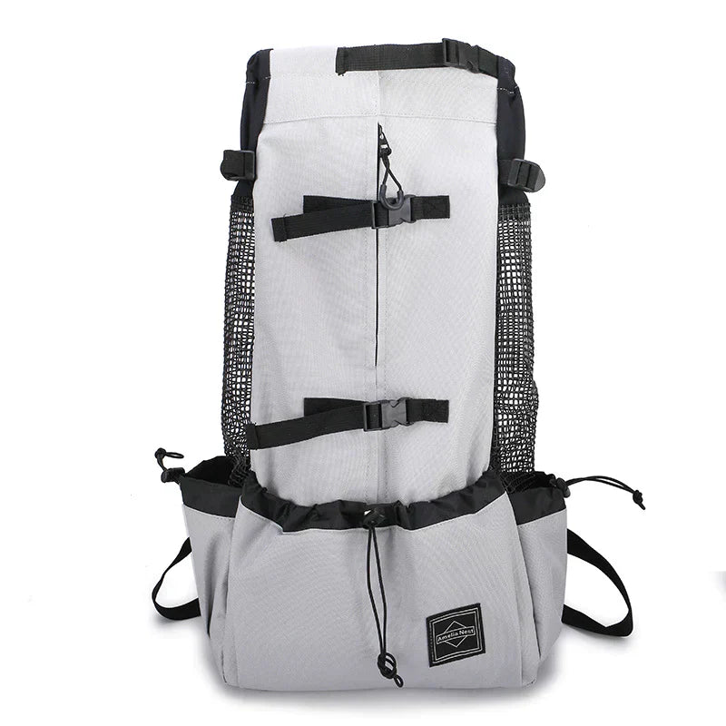 Dog Carrier Backpack with Safety Strap and Storage Pockets for 1–25 kg Dogs
