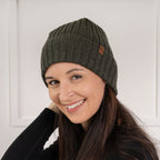 CozyMerino Beanie - Luxury Merino Wool Hat for Women