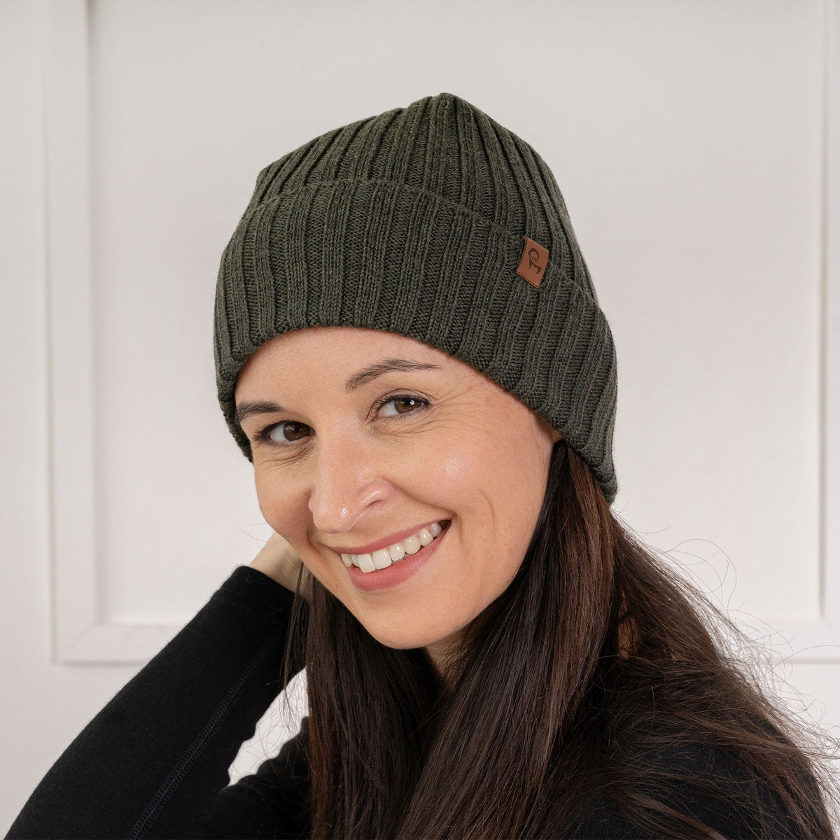 CozyMerino Beanie - Luxury Merino Wool Hat for Women
