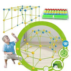Creative tent for playful learning and building
