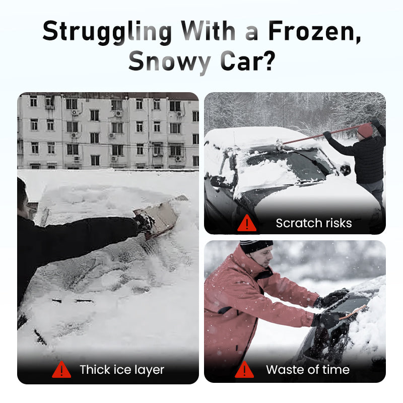 FrostBuster – Remove snow and ice from any vehicle instantly and effortlessly