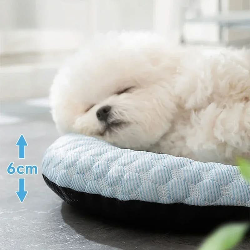 Cooling Pet Mat in Cloud Shape for Summer Comfort