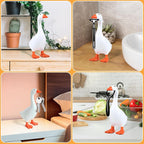 Resin Goose Key Holder