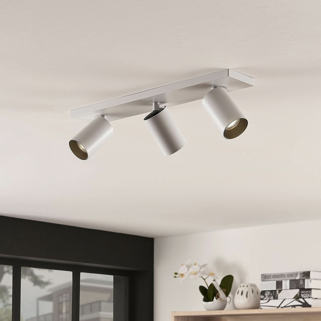 Ceiling Spotlight Fixture with 3 Adjustable Lights