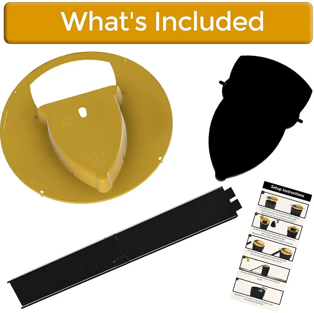 RamonaSnap — Finally stress-free and safely free your home from rats!