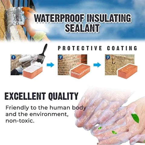 Waterproof insulating filler