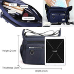 Light waterproof shoulder bag with large capacity