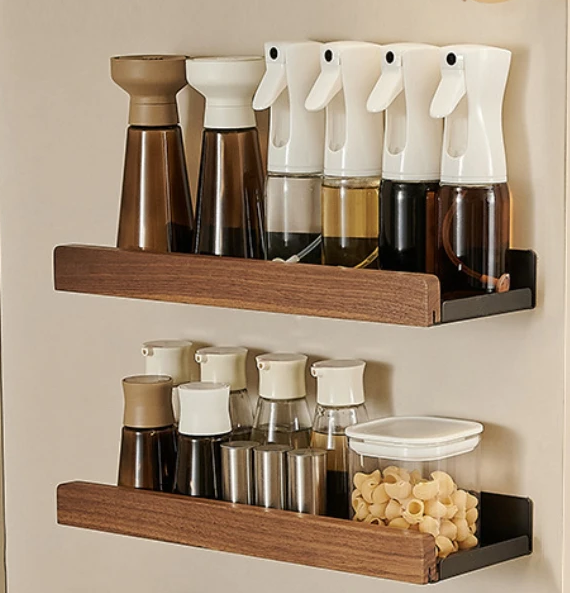 CulinaWood Kitchen Wall Shelf