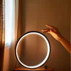 Halo Glo Lamp – minimalistic dimmable round LED table lamp