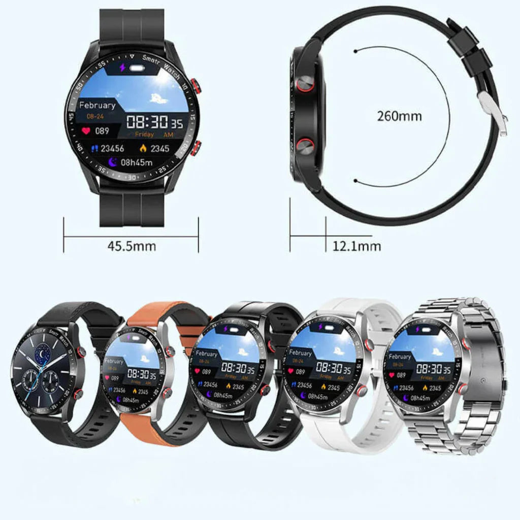 SwissMotion - Multifunctional Smartwatch With Long Battery Life