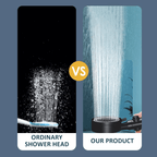 StromRegel Shower head with 5 settings and button
