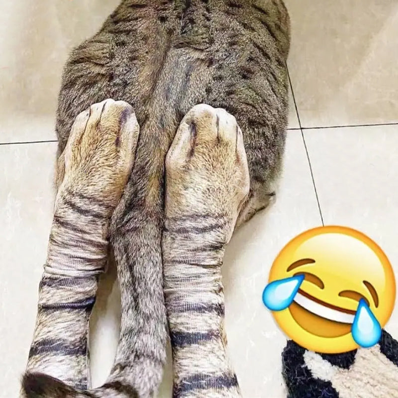 3D Print Novelty Paw Socks