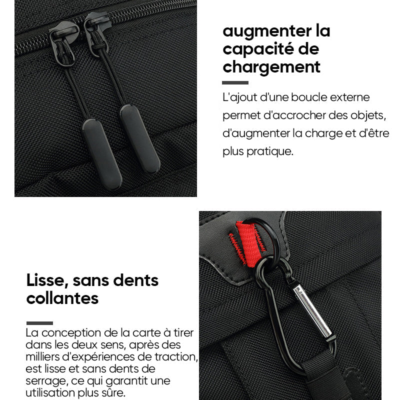 Travel bag with large capacity
