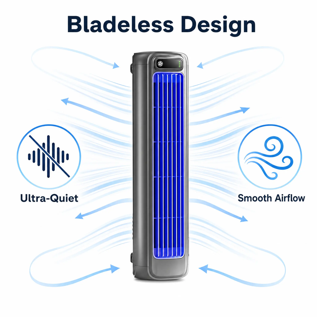 AirWave – Portable Air Conditioner with 12-Hour Cool Life