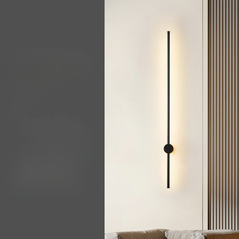 Minimalist Wall Lamp with Plug and LED Light