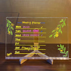 LED-Whiteboard with Colors