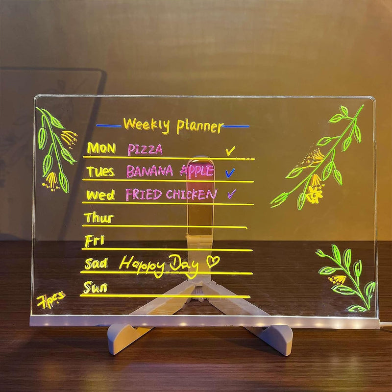 LED-Whiteboard with Colors