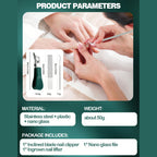 Large opening nail clipper set