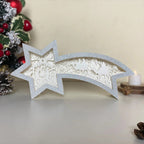 LED Wood Christmas Star Light