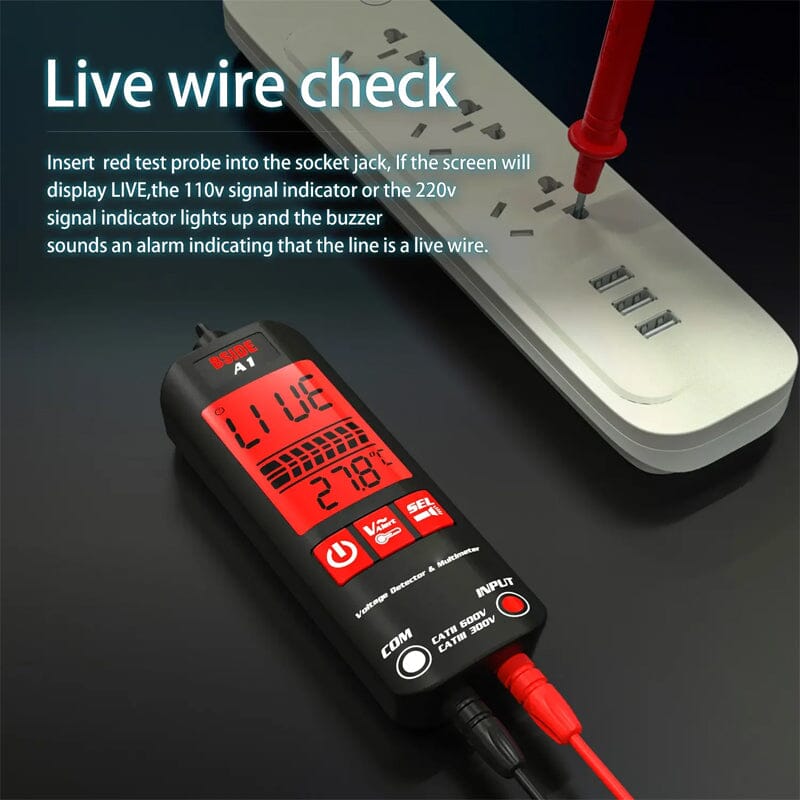 A1 Fully Automatic Anti-Burner Intelligent Digital Multimeter