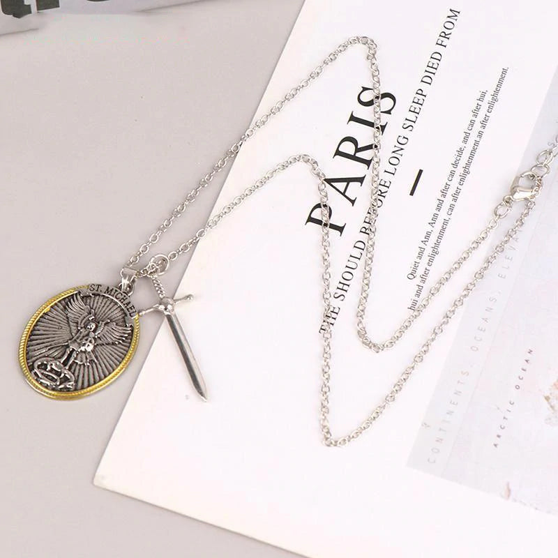 Guardian Angel Michael Pendant