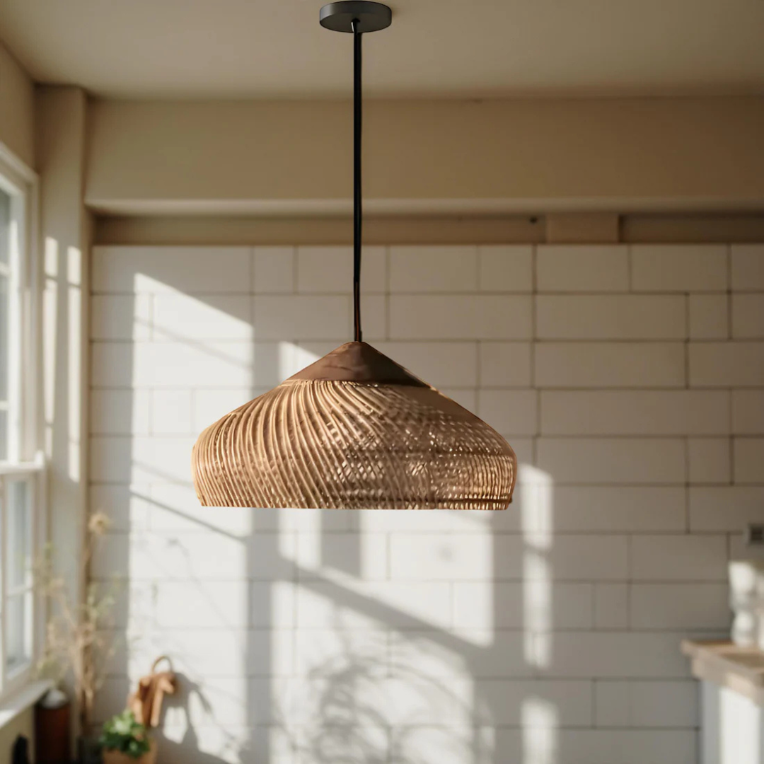 Rattan Boho Pendant Lamp