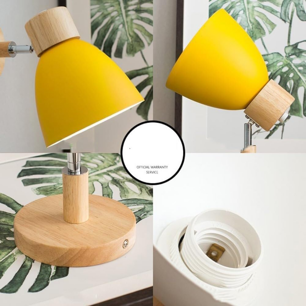 ChromaWood Scandinavian Design Wall Lamp Stylish