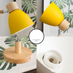 ChromaWood Scandinavian Design Wall Lamp Stylish