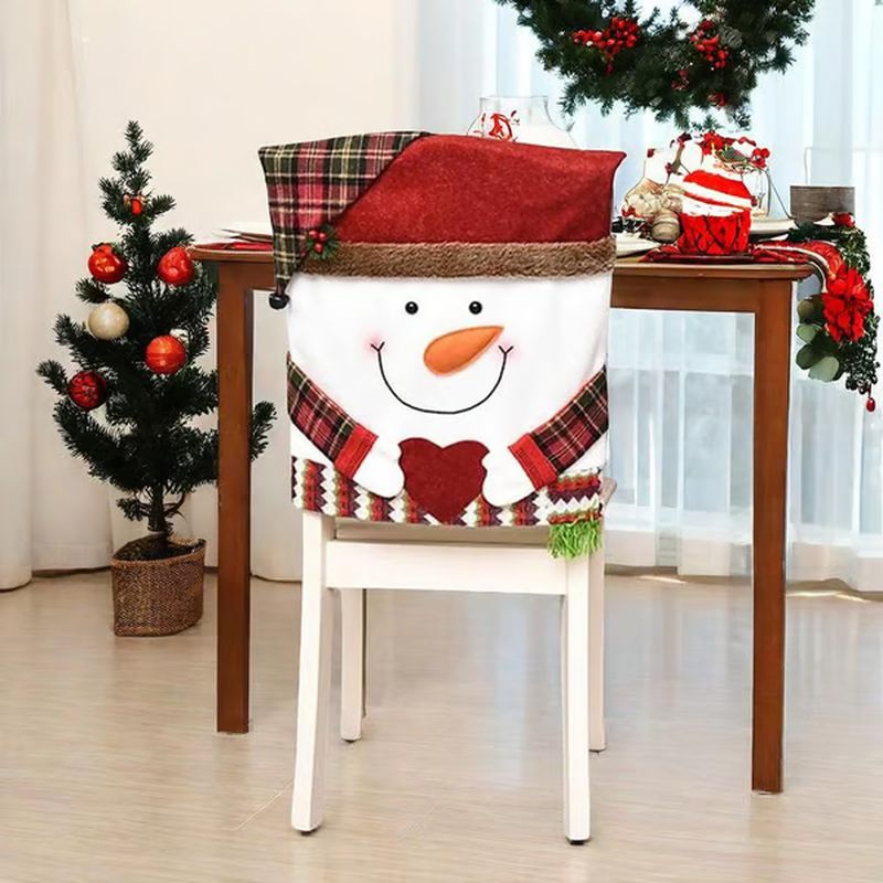 Cute Christmas themed chair covers