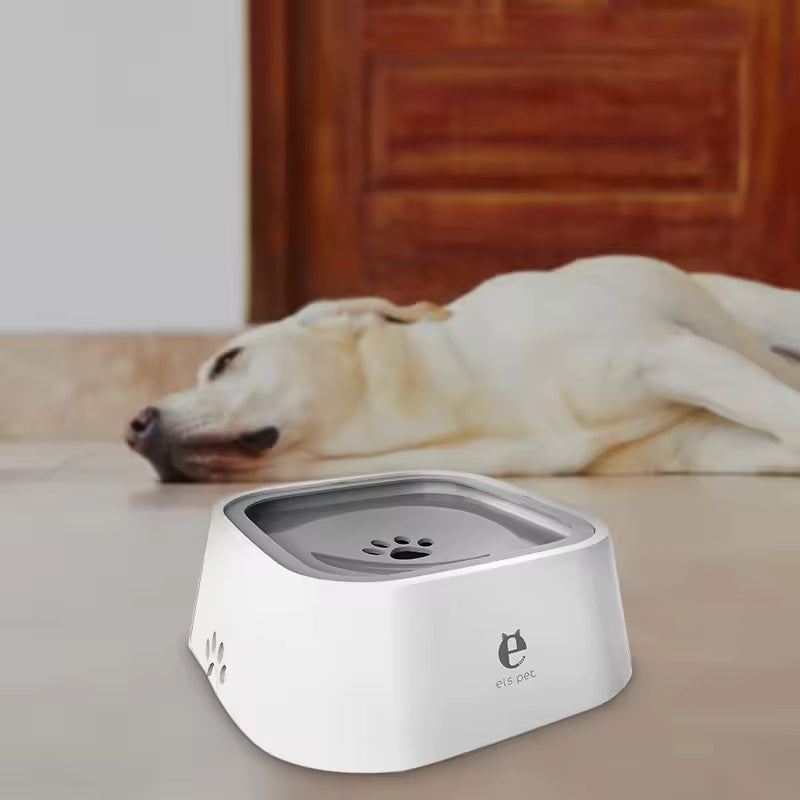 Drip-proof liquid water bowl for dogs and cats