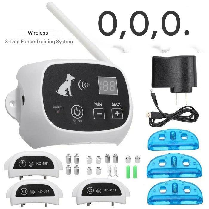 Wireless Dog Containment System with Training Function – Suitable for Small and Large Gardens