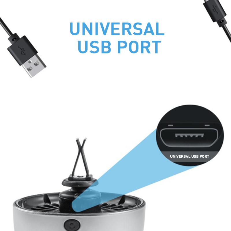 Car Air Outlet USB Fan
