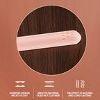 Mini curling iron with two uses