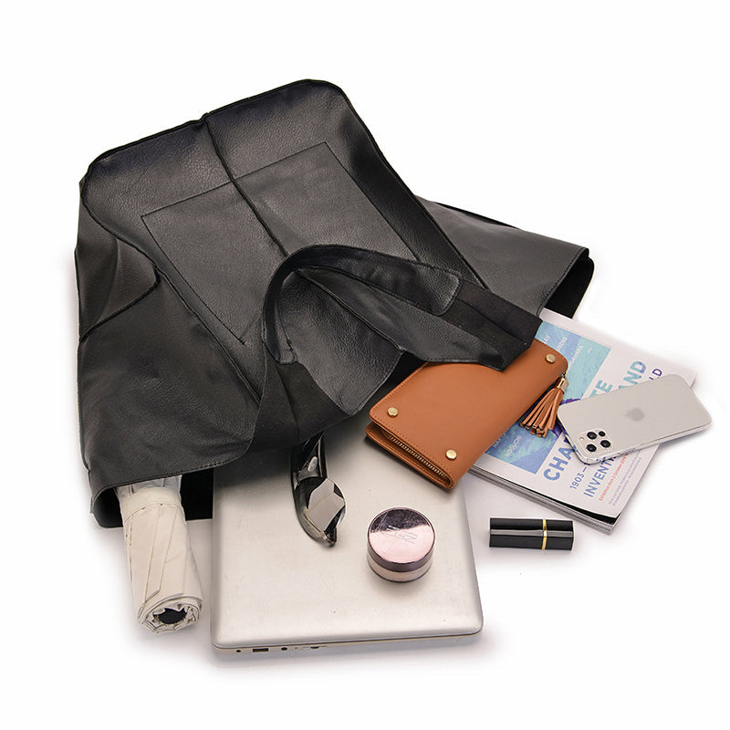 Oversized Leather Weekend Bags
