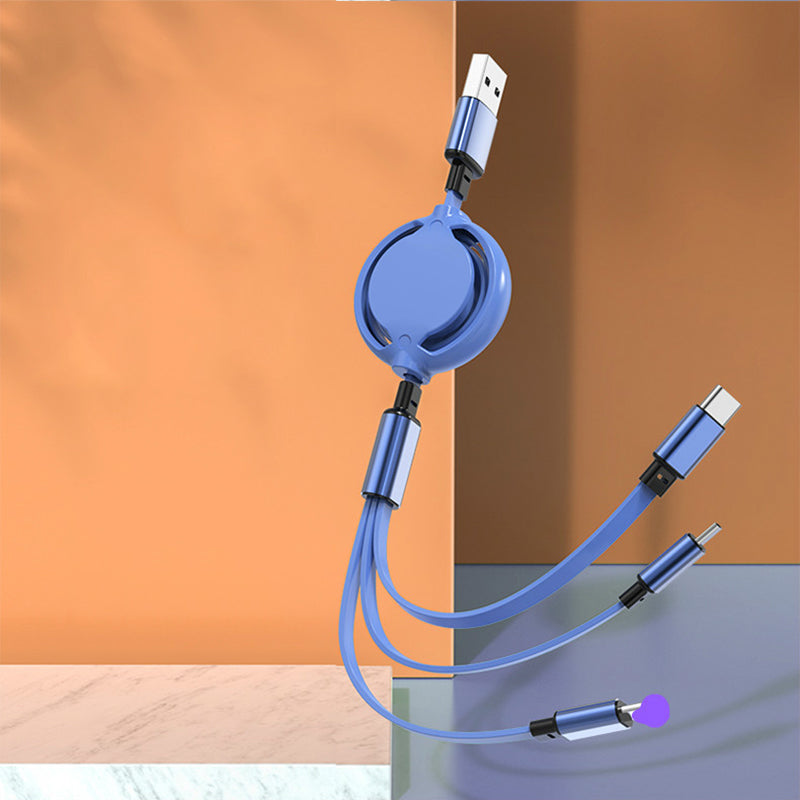 3 in 1 mobile charging cable