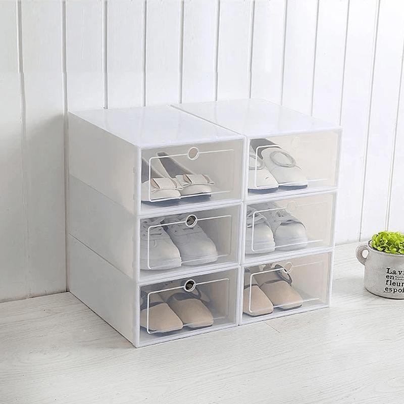 Ciaovie Shoe Storage Box Foldable, 6 Pieces