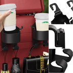 Car hook cup holder