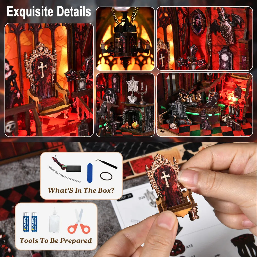 Dark Castle DIY Book Nook Kit