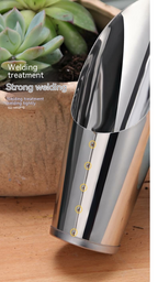 Stainless Steel Scoop for Potting Soil – Robust Planting Scoop for Garden and Balcony