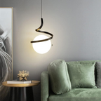 Scandinavian LED Pendant Light for Living Room, Bedroom, or Dining Area