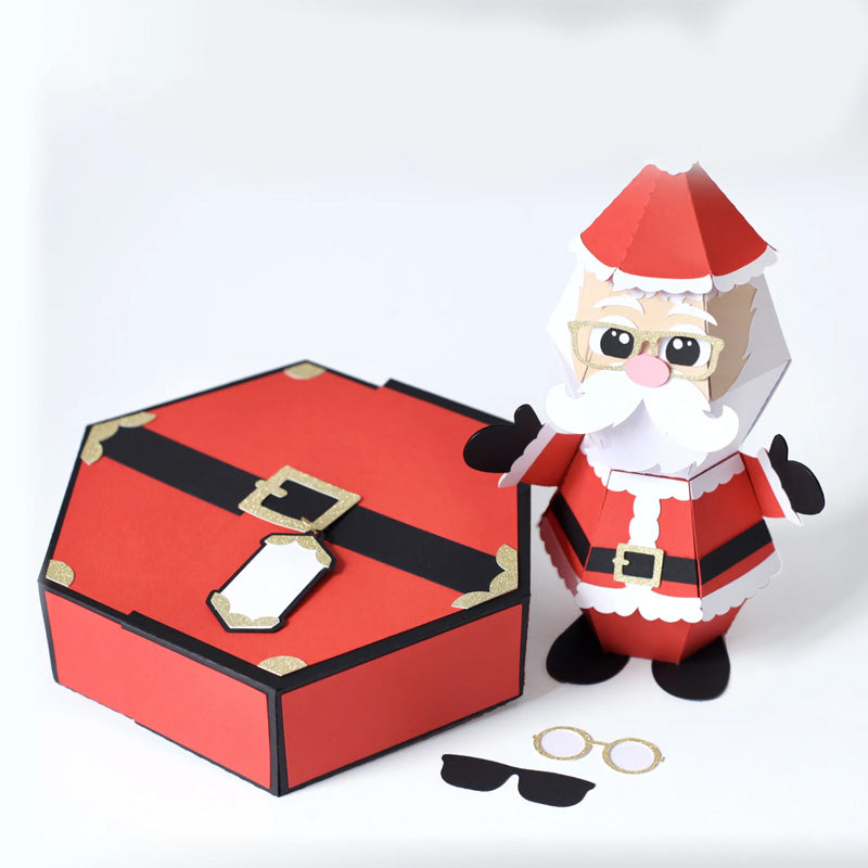 3D Pop-Up Card for the Santa Claus Prank