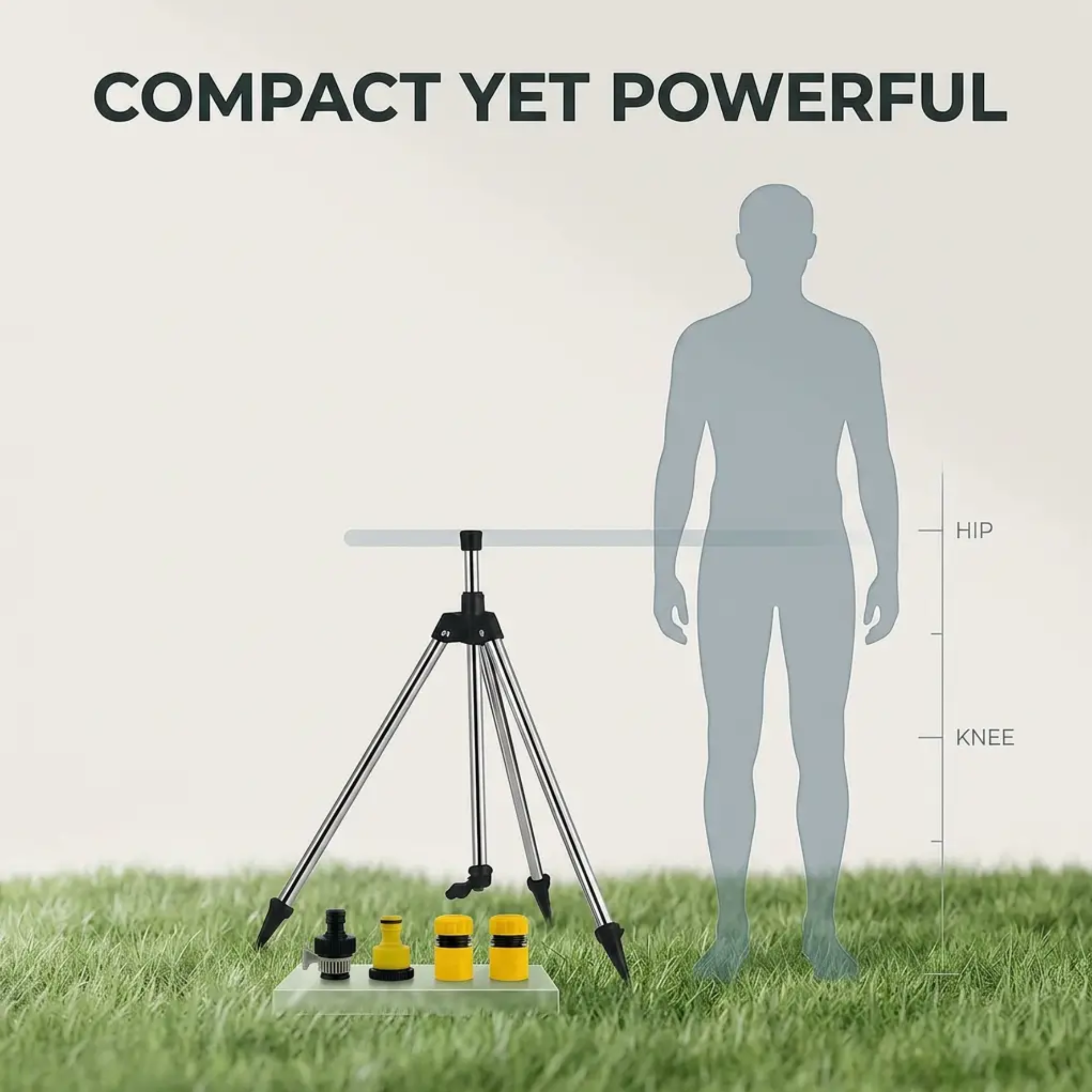 High Pressure Rotating Tripod Sprinkler