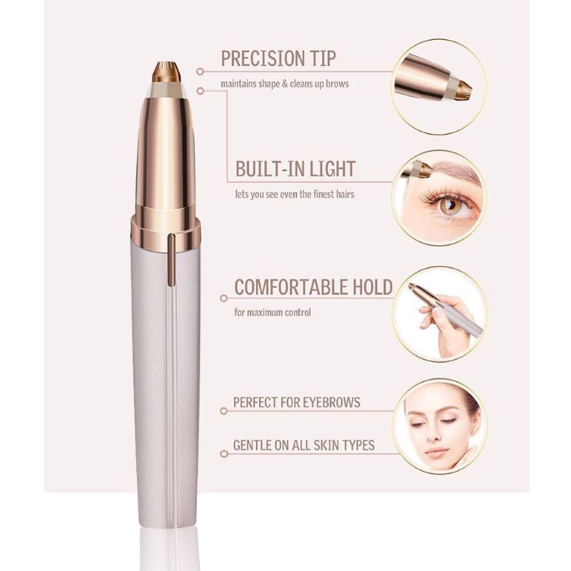 2 IN 1 EYEBROW & FACE TRIMMER