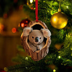 Christmas acrylic pendant
