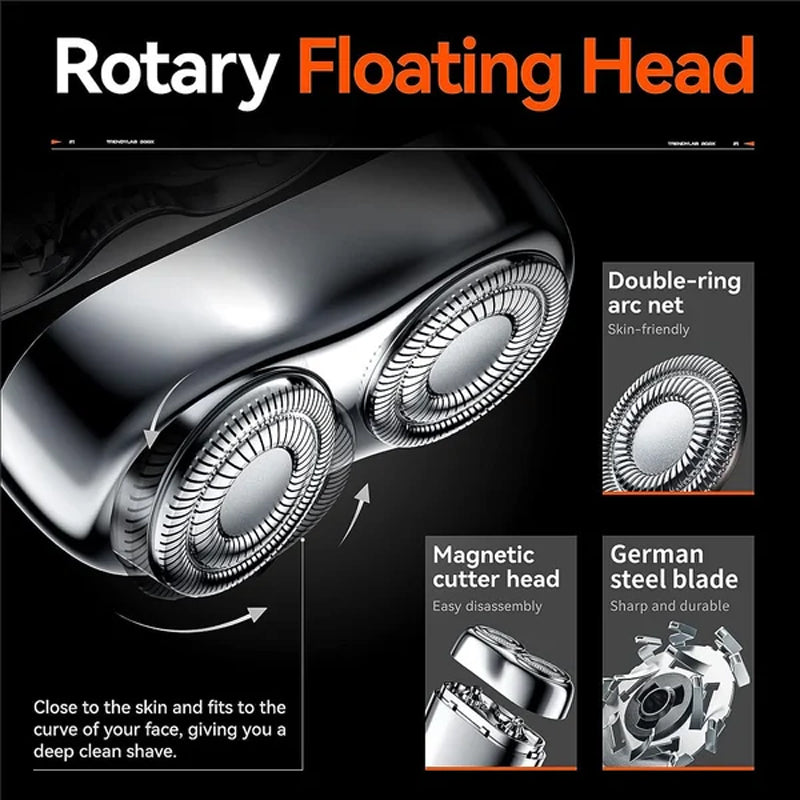 New Arrival Mini Double-Head Electric Razor