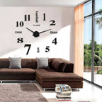 Modern DIY Screwless Wall Clock