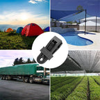 Plastic clips for tent