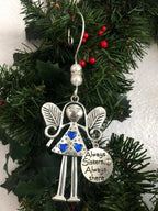 Crazy beautiful friends forever - Angel ornament Christmas gift