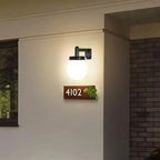 Solar Wall Sphere Light (2 pieces)
